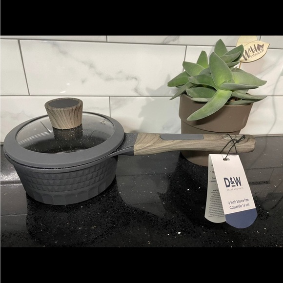 D&W/Palm Full 12 Piece Speckled Black Cookware Set **Brand New Hard to Find!** - Picture 8 of 8